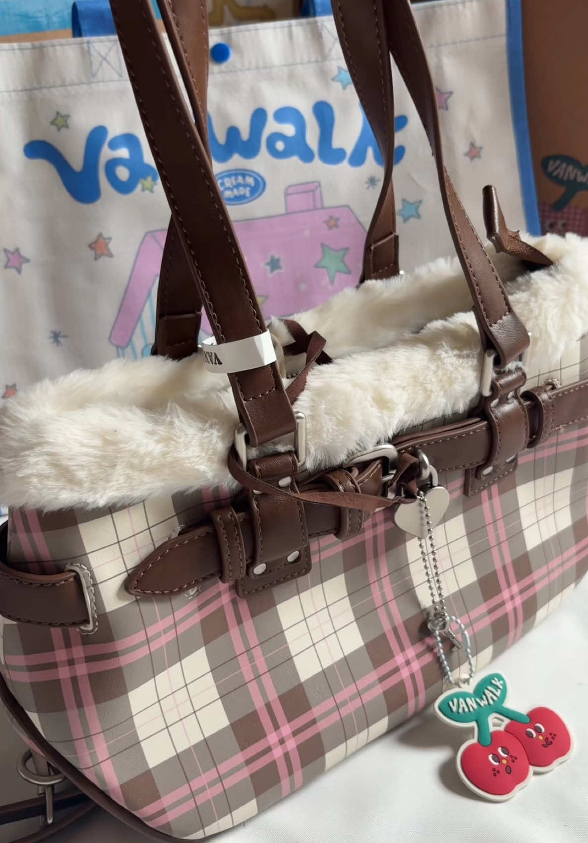 my first ever vanwalk bag @Vanwalk #vanwalk #vanwalkbags #aestheticbag #cutebag #bags 