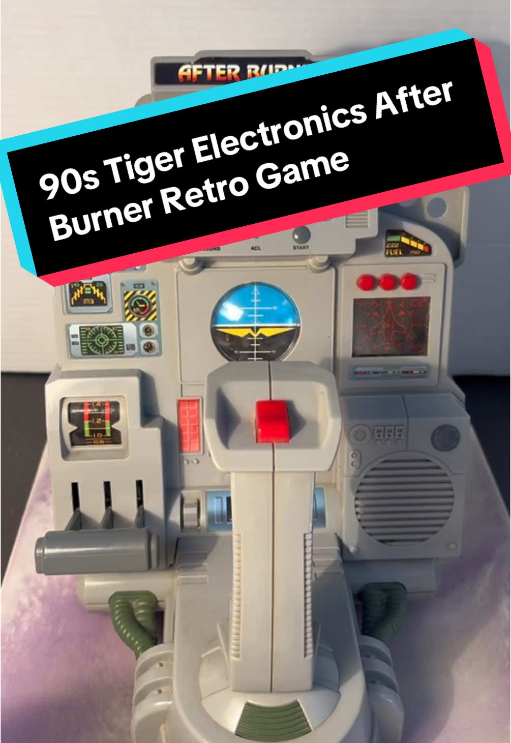 Feeling just like Maverick! #retrogames #topgun #tigerelectronics #videogame #90snostalgia #90stoys #coolgadgets #retrogamer 