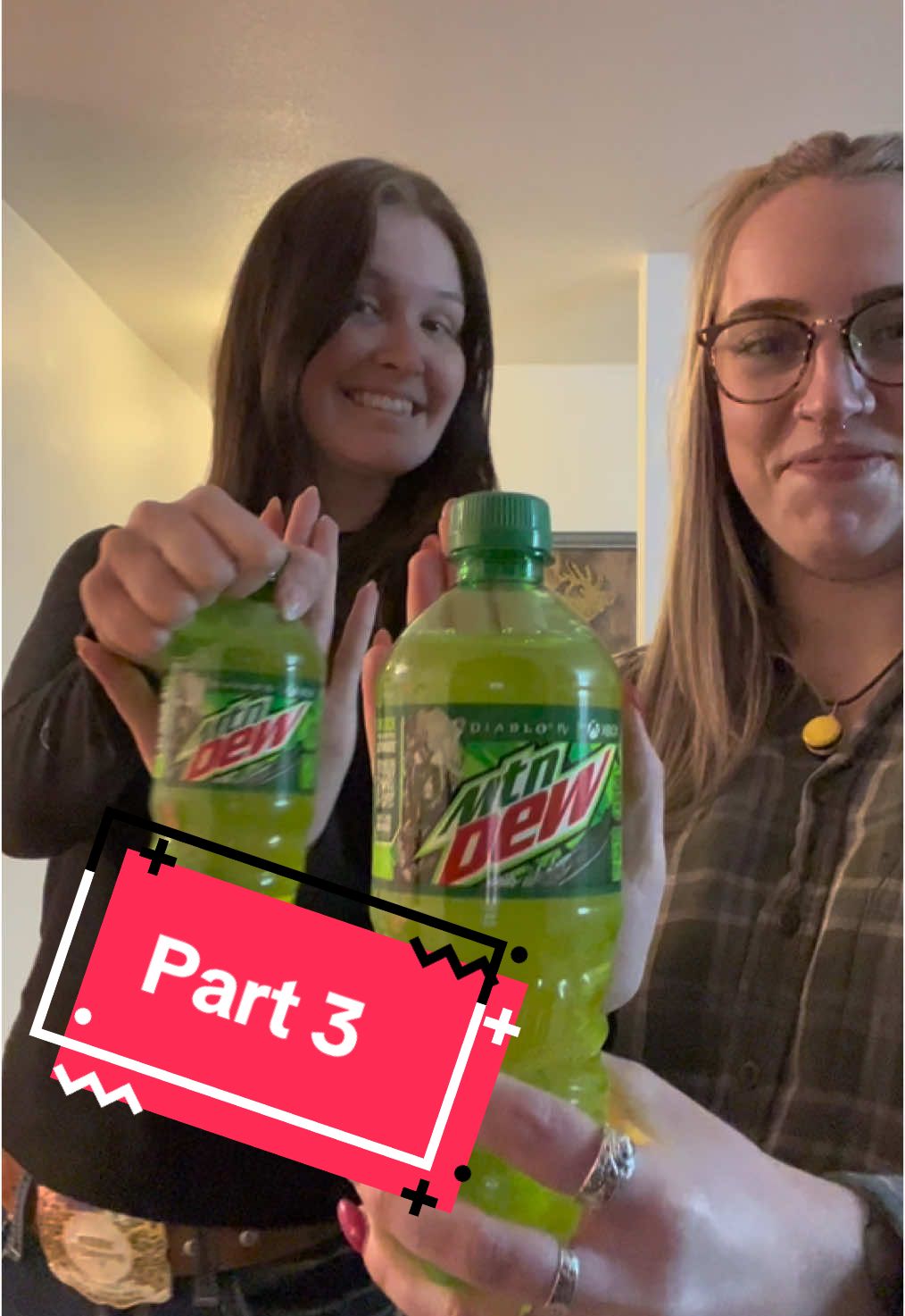 Part 3: Doing the dew ⛰️💧@Kaysee McCammon #fyp #burpingchallenge #mtndew #tacobell #burping 