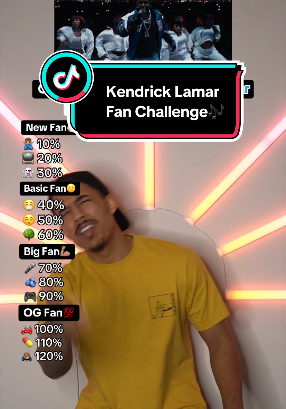 Kendrick Lamar Fan Challenge🧐🎶 Since so many people are listening to Kendrick now, I wanted to test your song knowledge🤔 Are you a new fan or have you been rocking with him from the beginning?🙌🏽 FOLLOW IF YOU’RE A KENDRICK FAN❤️‍🔥 #kendricklamar #hiphop #challenge 