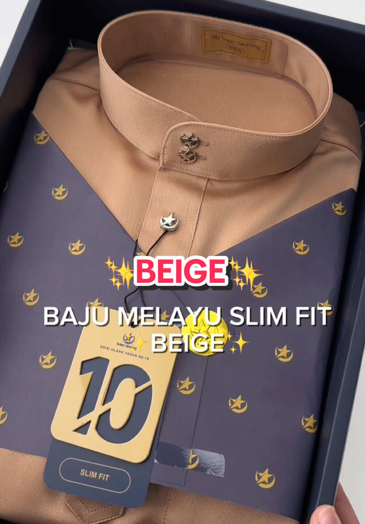 Warna Beige pakai pagi raya nanti mesti cantik 😍 