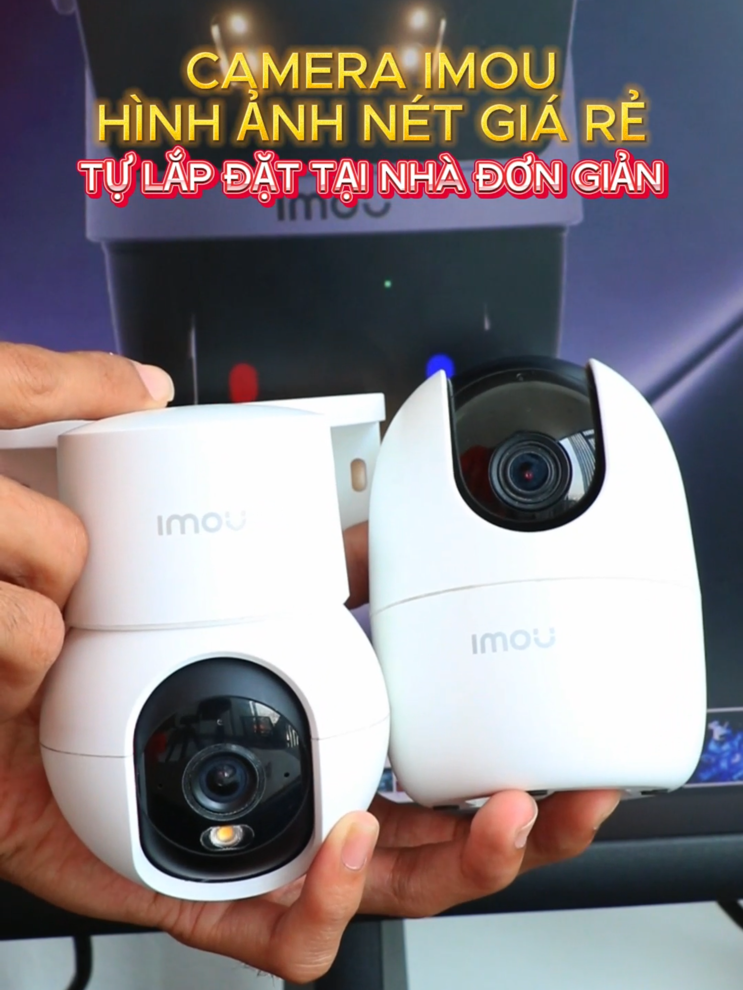 Camera Imou hình ảnh Nét giá rẻ mà có thể tự lắp đặt tại nhà đơn giản #camerabiettuot #camerawifi #cameranninh #cameraimou #imou #camerathongminh #cameratrongnha #imouvietnam #camerathongminh