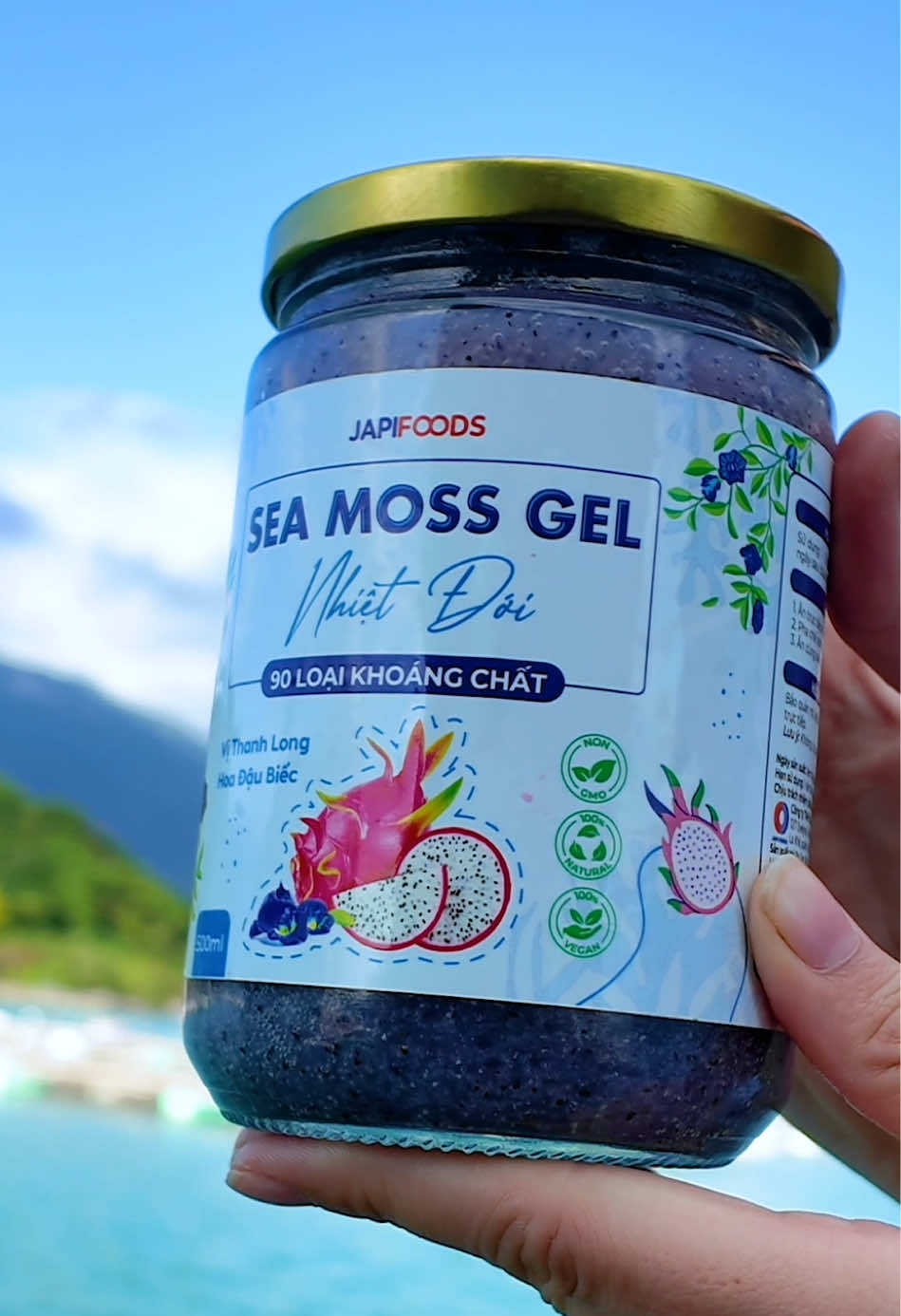 Sea Moss Gel chưa người đẹp #seamoss #seamossgel #xuhuong #japifoods 