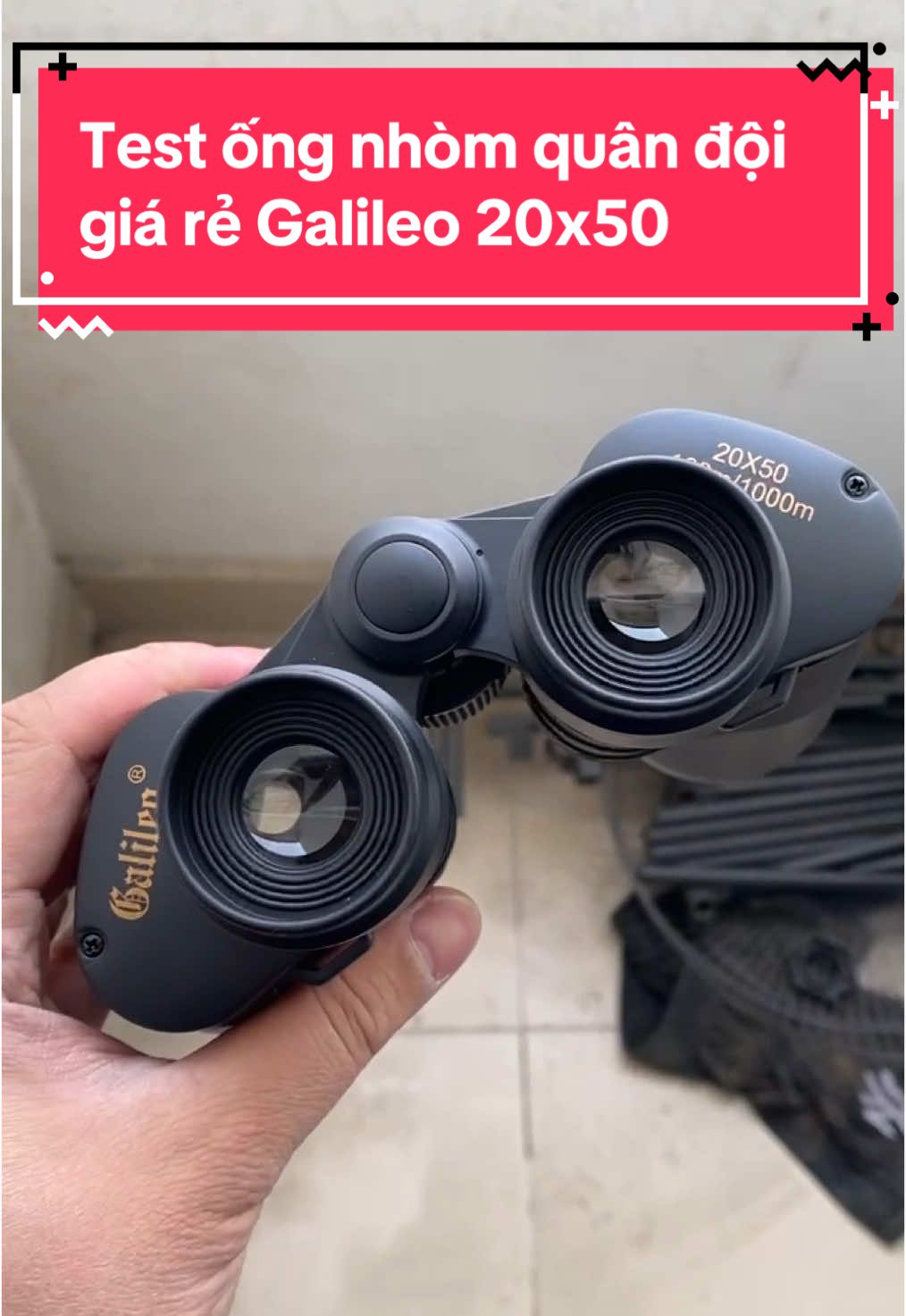 Ống nhòm quân đội Galileo  20x50 nhìn xa 1000m . Đi du lịch, săn ong rõ nét #ongnhom #ongnhomgalileo #ongnhomgalileo20x50 #ongnhomquandoimy #ongnhomquandoi #ongnhomquandoi20x50 #ongnhomgiare #ongnhomsanong 
