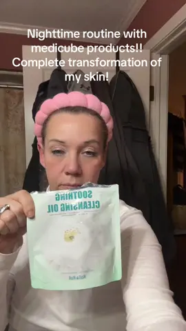 #medicube #koreanskincare #skin #transformation #skincareroutine #skincare #nighttimeroutine #nighttimeskincare #tiktokshop 