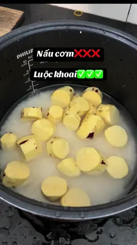 Có ai thích nấu như này khum, luộc riêng khoai thì nó dở🥴🥴🥴#comnha #nauan #nauankhongkho 