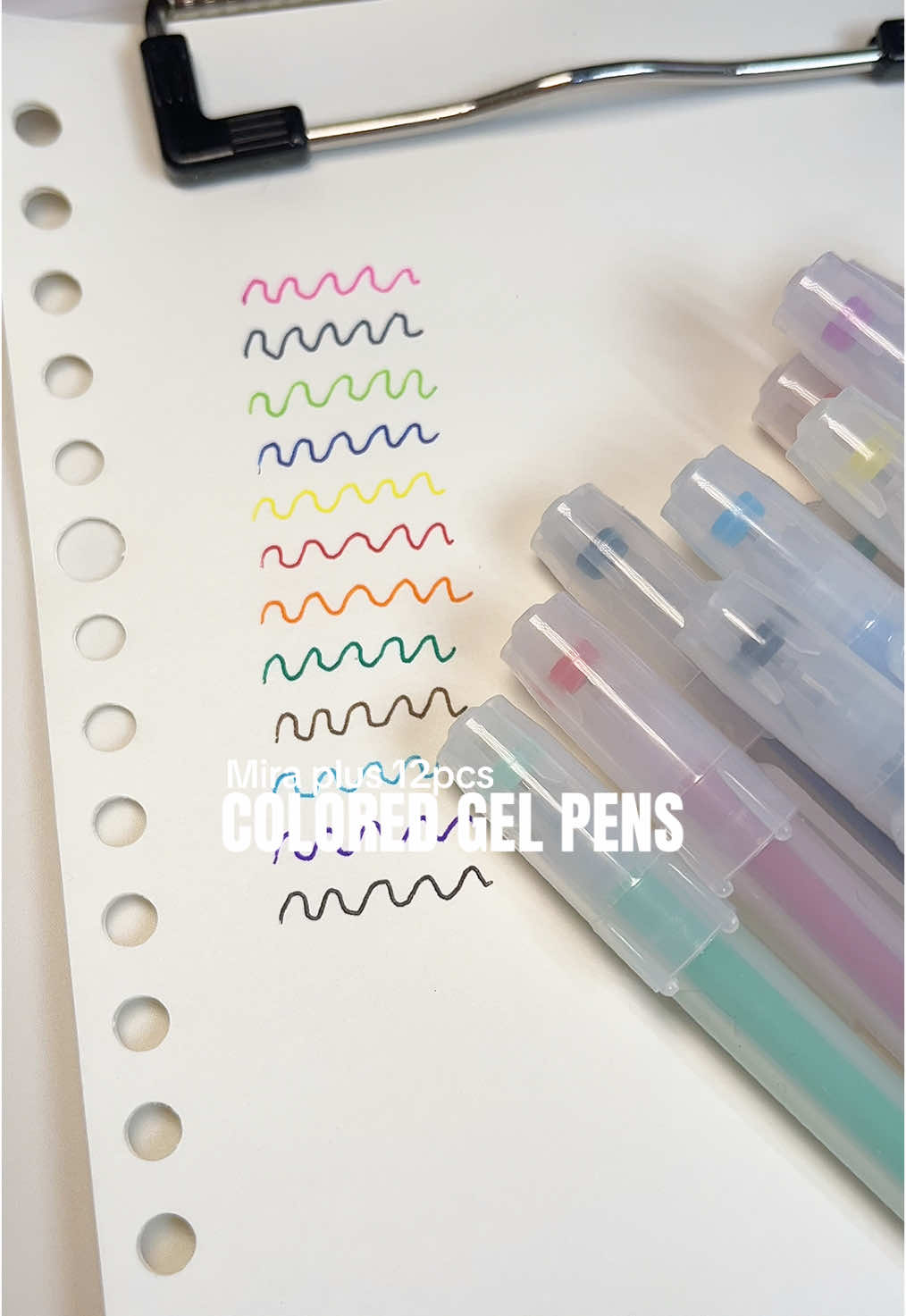 12pieces colored gel pens #gelpens #gelpen #pens #coloredpens #fyppppppppppppppppppppppp 