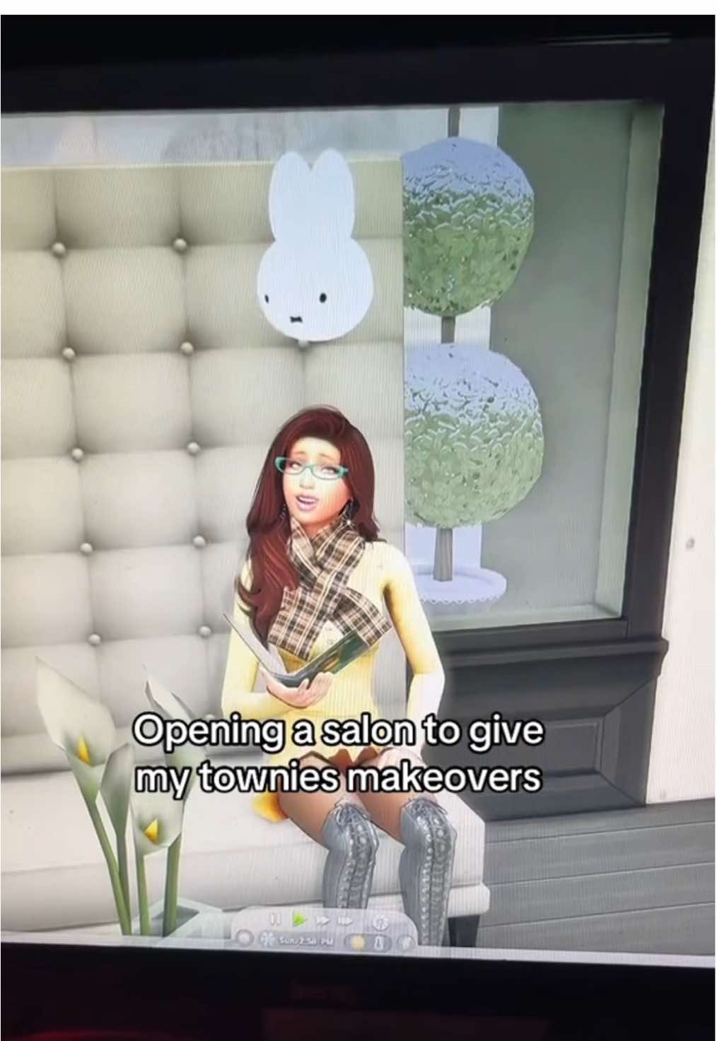 One less geeked out sim #sims4 #sims4cc