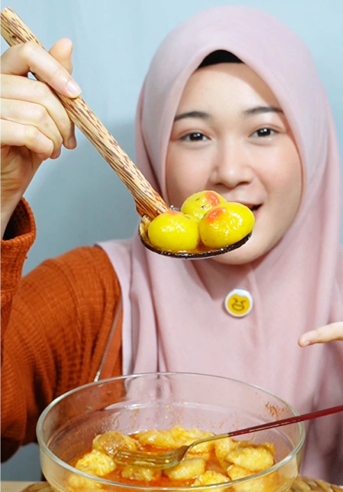 mam baso aci bebek gemoy #inicia #iniciamukbang #asmr #basoaci 