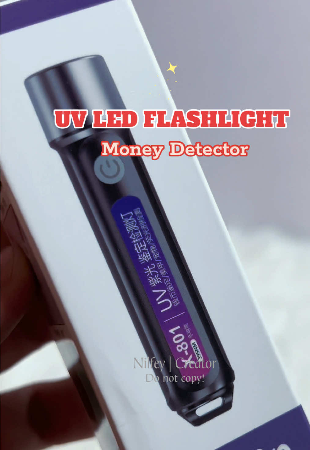 Counterfeit #moneydetector #uvlight #ledlight 