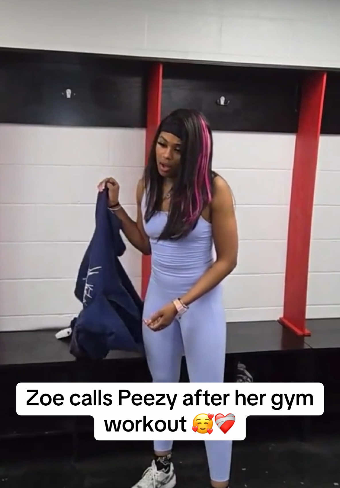 Zoe calls Peezy after her gym workout 🥰❤️‍🩹 #zoespencer #ombpeezy #fypシ゚viral🖤tiktok☆♡ #viral #trending #blowthisupforme #fypシ゚viral #fyppppppppppppppppppppppp @Zoe Spencer @OMB Peezy 