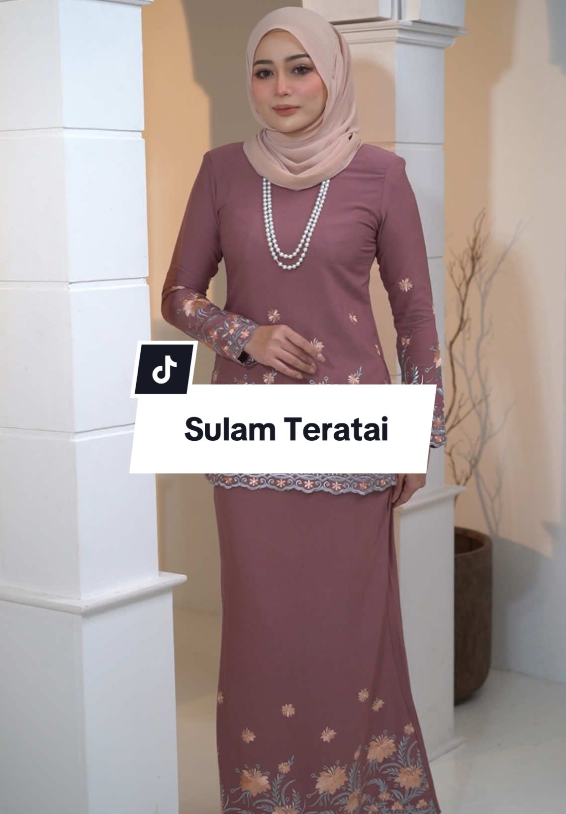 Serius la Baju kurung moden sulam teratai ni Harga mcm nie Murah nya 😫