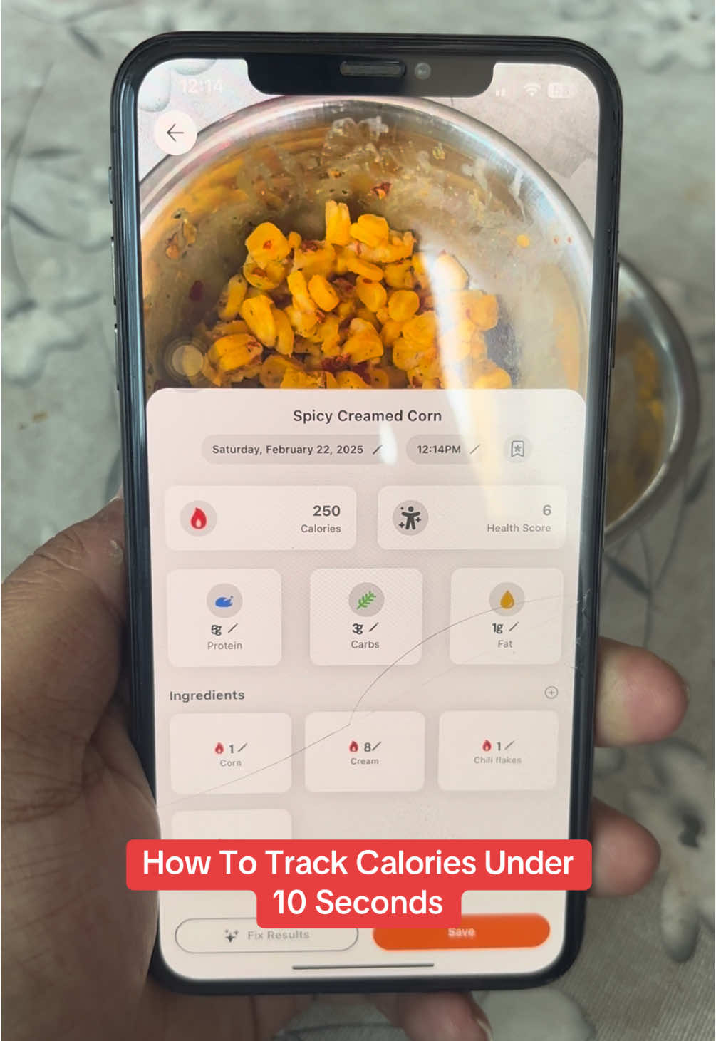 the fastest calorie tracker @counterai is here to track all your marcos ! #caloriedeficit #calories #fyp #diet 