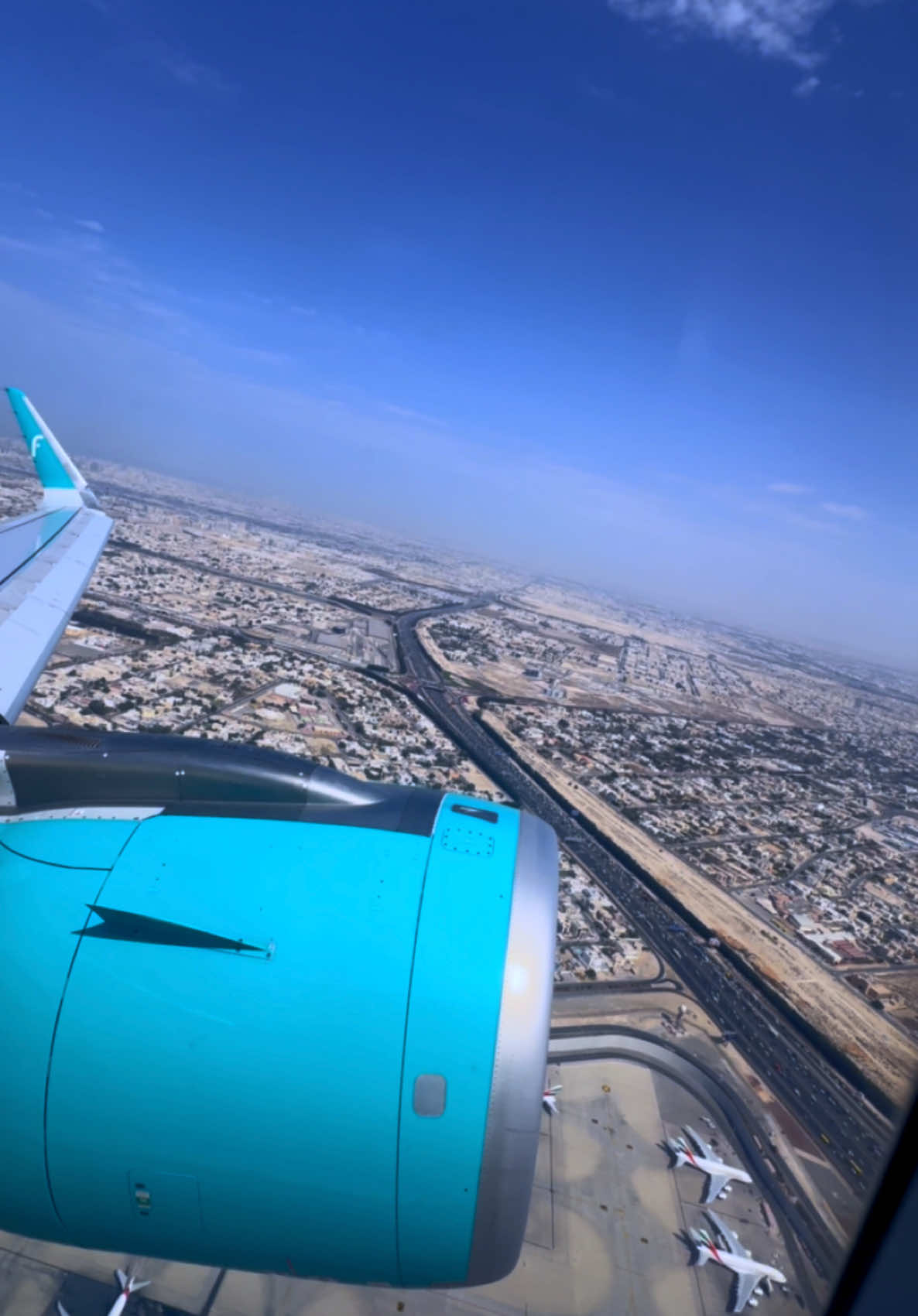 Flynas A320 takes off from Dubai  #flynas #a320 #dubai #dxb #airport  #takingoff #planes #travel #traveling #traveltiktok #traveltok #aviation @flynas 