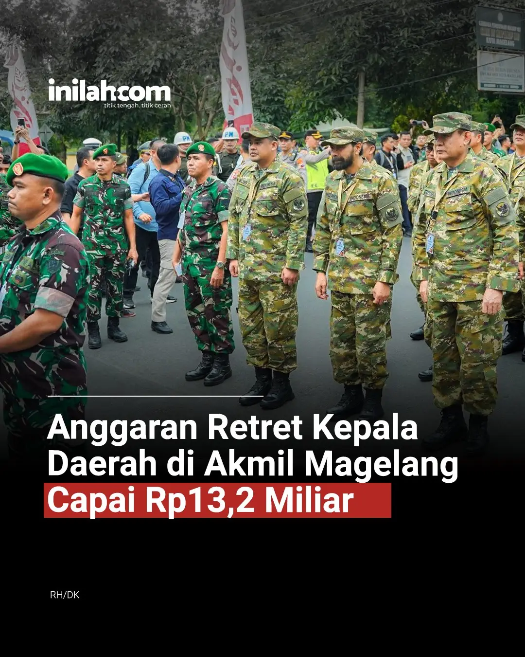 Kementerian Dalam Negeri (Kemendagri) telah memastikan bahwa seluruh biaya untuk retret kepala daerah di Magelang ditanggung oleh Anggaran Pendapatan dan Belanja Negara (APBN). Menteri Dalam Negeri, Tito Karnavian, menyampaikan bahwa total anggaran yang dialokasikan untuk retret ini mencapai Rp 13,2 miliar. Dia juga menekankan bahwa pelaksanaan retret ini bukanlah bentuk pemborosan.  Sebab, waktu pelaksanaannya lebih singkat dibandingkan dengan program pembekalan yang biasanya berlangsung lebih lama. 