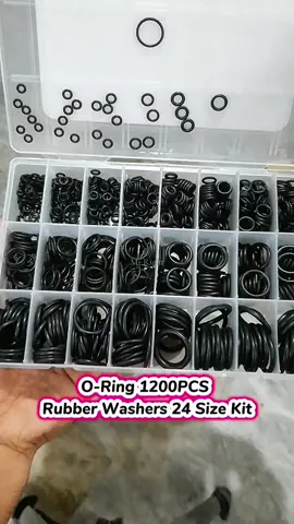 O-Ring 1200 PCS Set 24 Different Sizes #oring #automotive #set #foryoupage #foryou #fyp #quality #tested #explore #24pcs #tiktok 