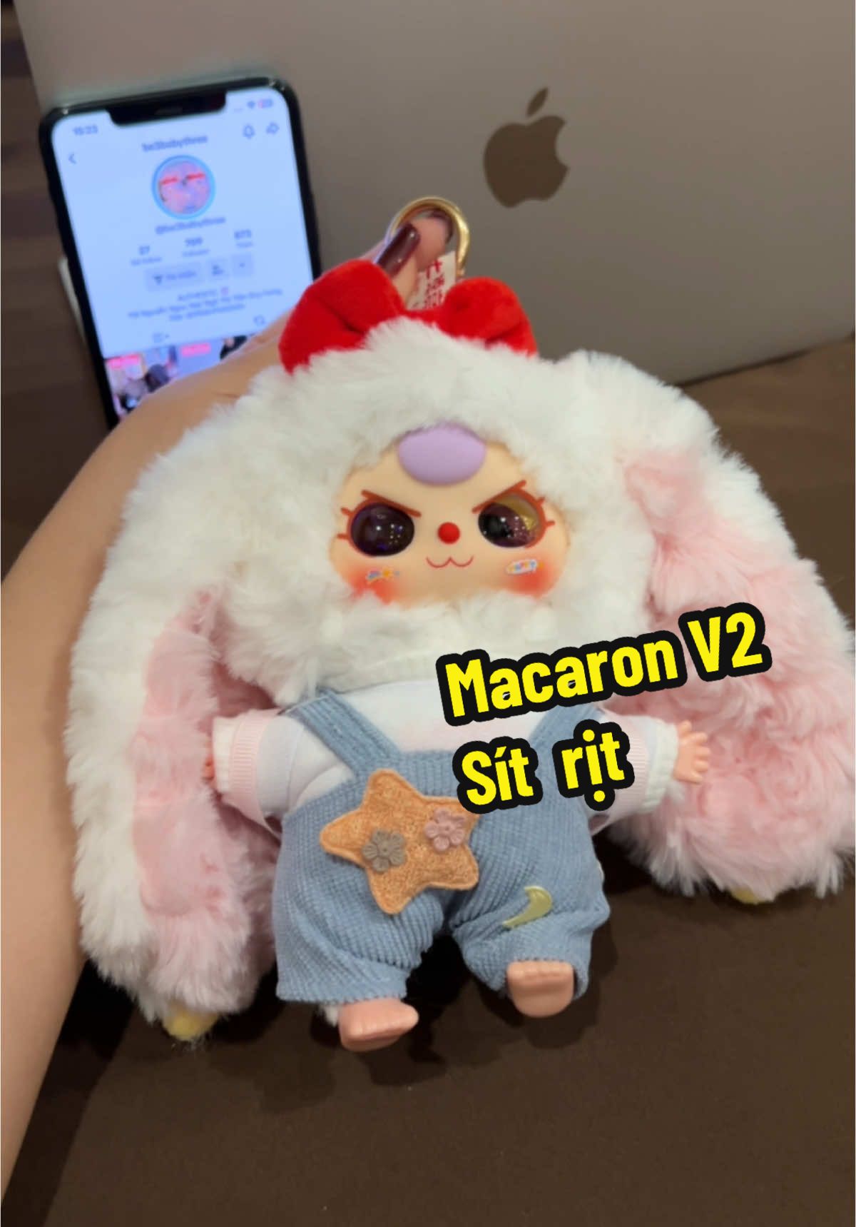 Nói gì bây giờ ạaaaa S đây các bác ơi. Trời ơi cuteeeeeee  Macaron v2 vẫn đang siêu hot ạ 🤍✨ shop vẫn sẵn nhiều nha ạ #CapCut #macaronver2 #babythree #babythreeblindbox #bé3babythree #blindbox 