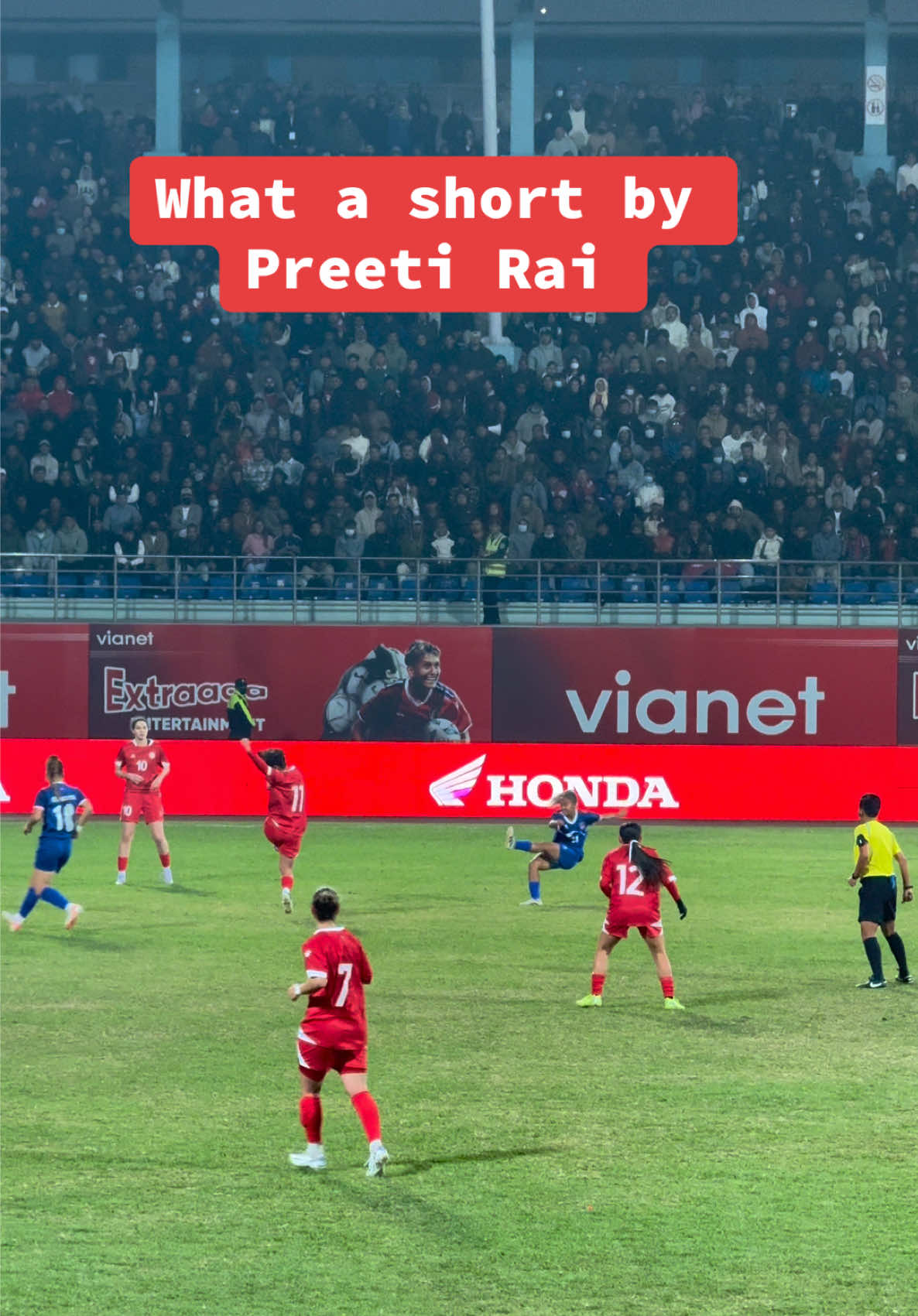 What a gameplay by Preeti rai 😍 #samba #preetirai #NepalvsLebnon 