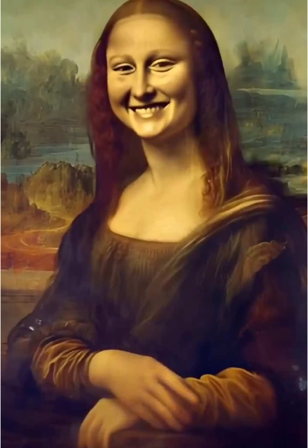 📹: stayfused78 #arte #monalisa #viralvideos 