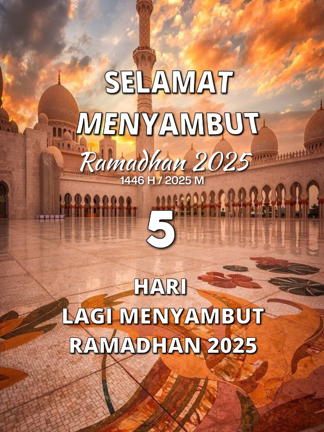 buat 5 h ke depan#ramadhan2025 #ramadhan #fyp 