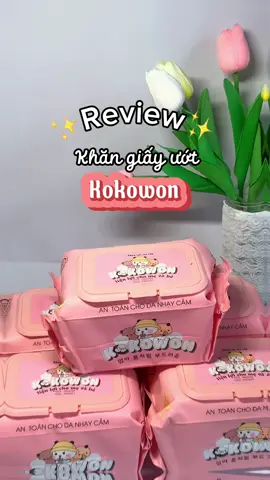 Khăn ướt tiện lợi #khanuotkokowon #thịnhhanh #tiepthilienkettikokshop #CuuUnbox🌹 