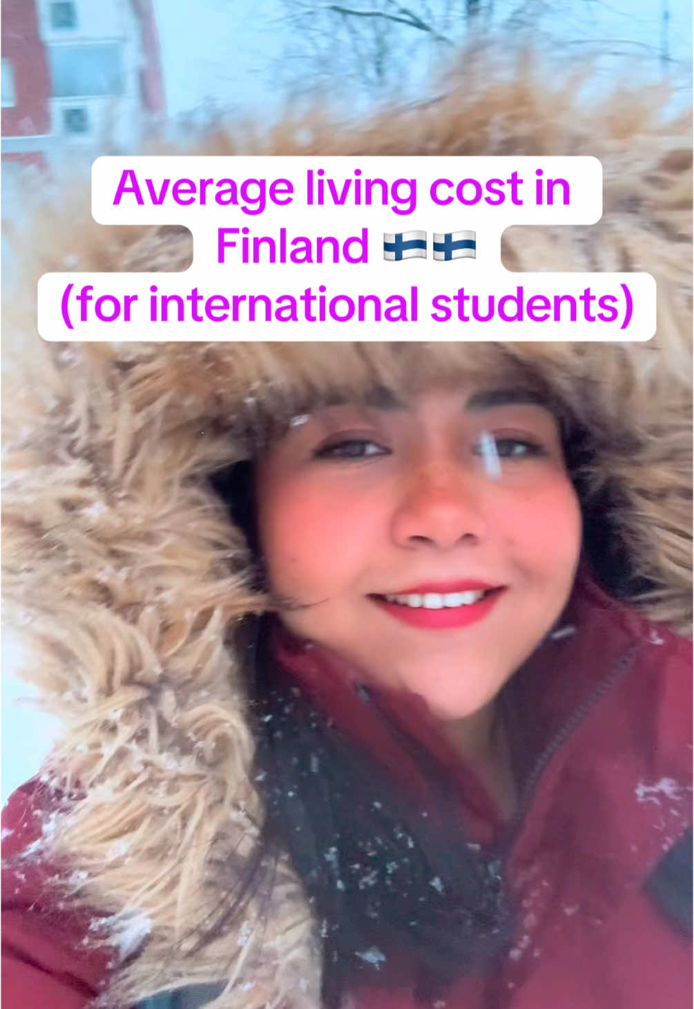 Cost of living for students in Finland 🇫🇮 #studyinfinland #vocationaltraining #lifeinfinland #OverskinLipCheck 