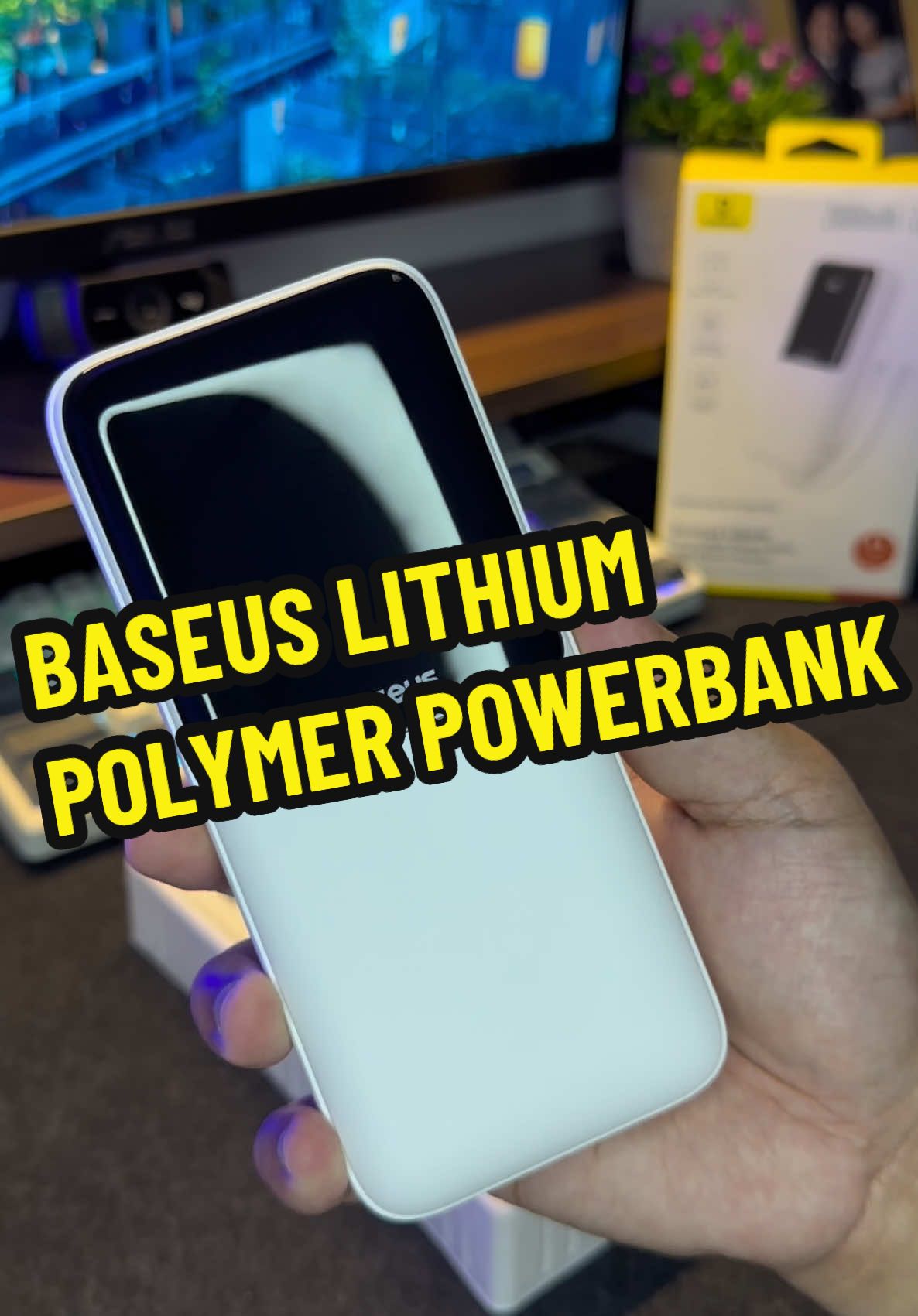 BASEUS LITHIUM POLYMER POWERBANK 🔥 Naka Sale! Checkout na! #crossdeckph #budoloftheday #payday #paydaysale #baseus #baseusofficial #baseuswm01 #baseusflagship #baseusoriginal #powerbankviral #baseuspowerbank 