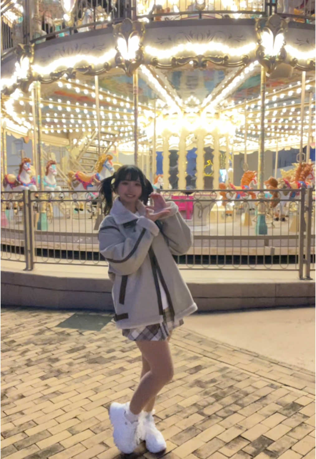 きらきらメリーゴーランド 🎠𓈒𓂂 #全身 #踊ってみた #ハウステンボス #ツインテール 