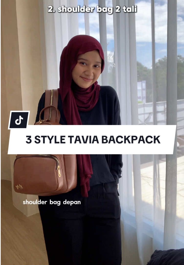 Backpack bukan sembarang backpack! Bisa banyak style yang bisa kamu gunakan 🥰 style mana nih andalan kamu? #hody #hodyid #hodyofficial #xybca #xybcafyp #backpack #backpackwanita #ootdhijab #ootdfashion #ootdhijabstyle #ootdinspo 