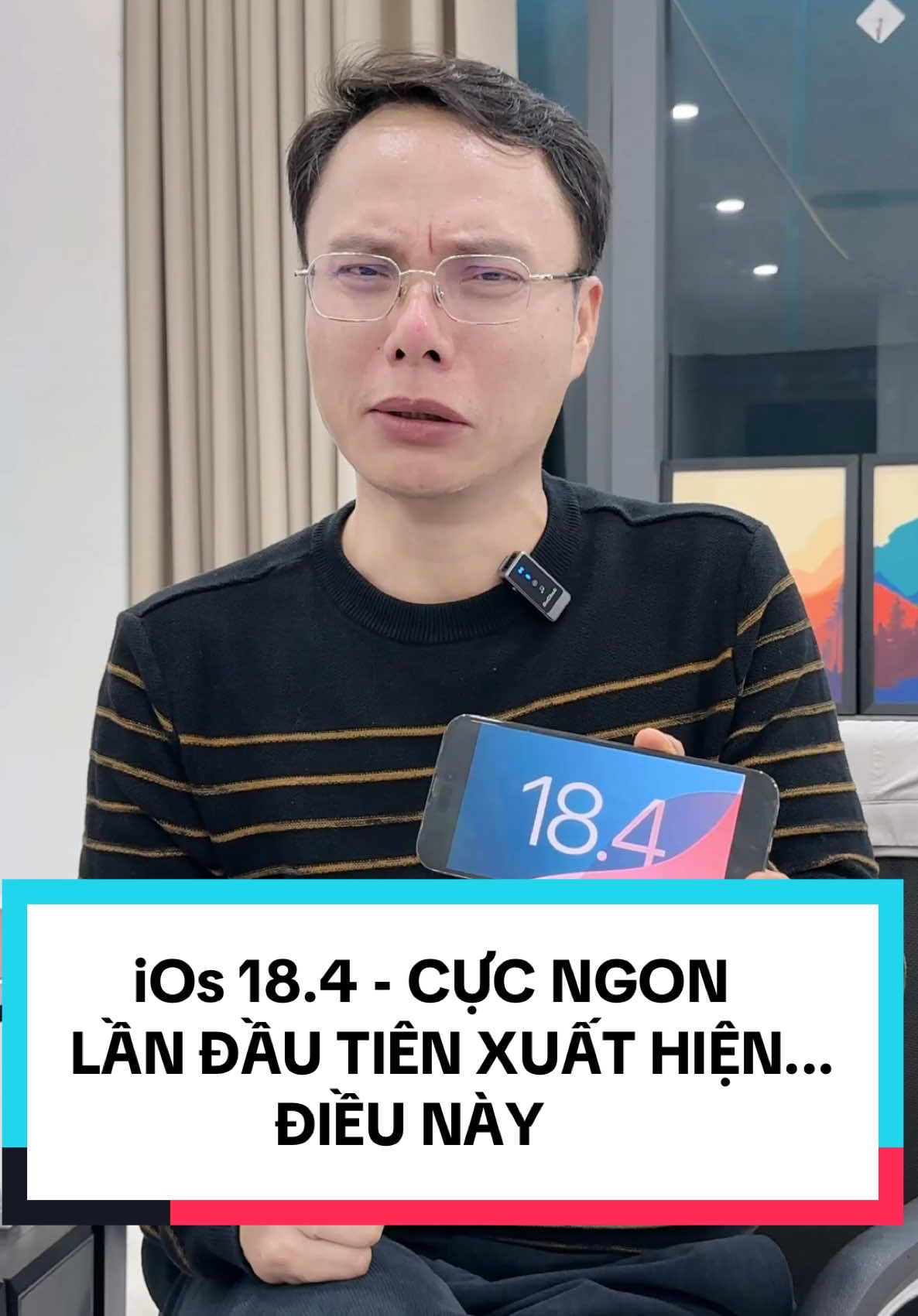 iOS 18.4 CỰC NGON - bản cập nhật đáng lên - NHIỀU BẤT NGỜ #thanhcongnghe #LearnOnTikTok #clickbuy #ios18 #iphone 