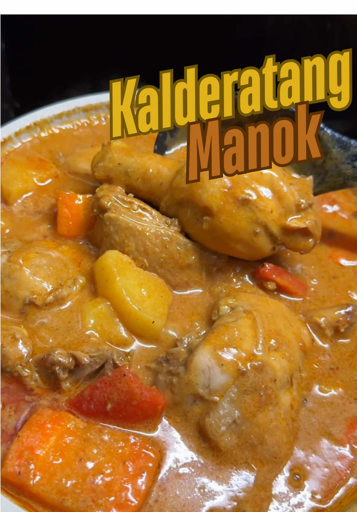 Kalderetang Manok Sa Gata #Kaldereta #KalderetangManok #KalderetangManokSaGata #ChickenDish #PinoyFood #Sarap #Pramis #AkoDen #Fyp 