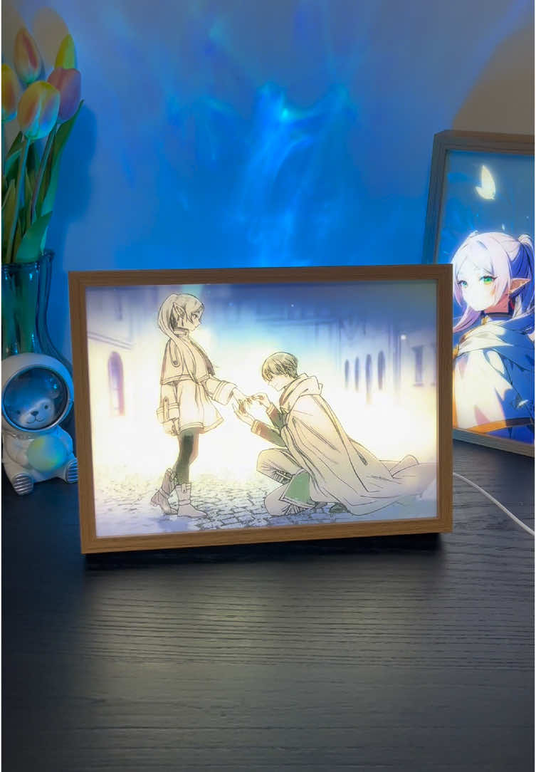 #frierenbeyondjourneysend #frieren #frierenanime #lightpianting #lightbox #ledframe #pictureframe #photoframe #gift #nightlight #giftideas #homedecor  #fyp 