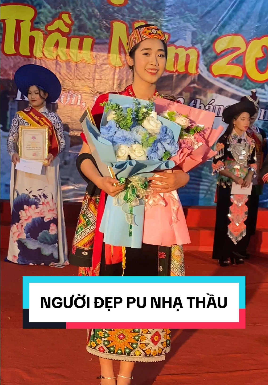 Thí Sinh đạt giải nhất NGƯỜI ĐẸP PU NHẠ THẦU #toclonghanh #tiktokker #thinhhanh #xuhuong #xuhuongtiktokkk #tiktok #xuhướng #tiktoker #gaixinh 