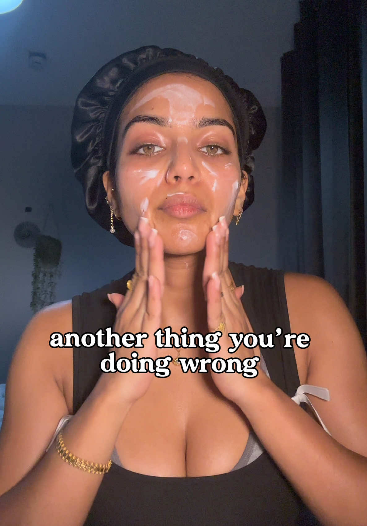 Don’t shoot me I am the messenger - try patting in your skincare and lmk #skincare 