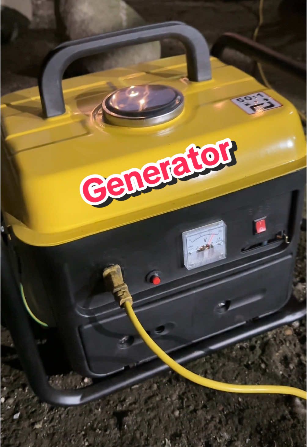 Maliit pero mabisang generator pang bahay