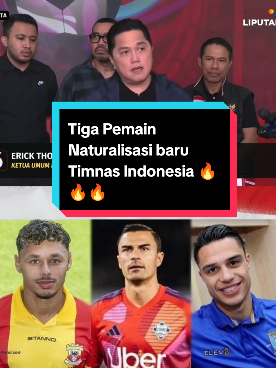 Di bikin surprise terus sama PSSI, tiba2 ngasih 3 nama naturalisasi yg bakal perkuat timnas Indonesia. makin ga sabar bulan Maret nanti. Gimana menurut kalian??? #xybca #fyp #pssi #erickthohir #timnasindonesia #indonesia #naturalisasi🇮🇩 #sepakbola  #tiktokpelitfyp #fyppppppppppppppppppppppp 