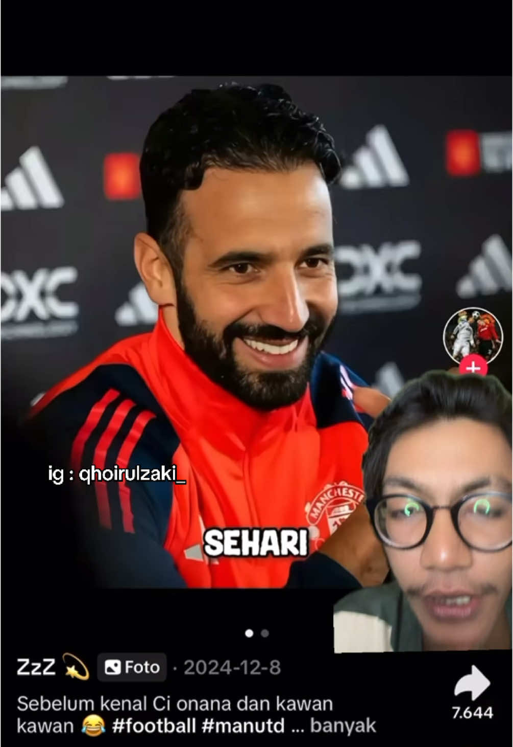 perbedaan yang sangat signifikan wkwk #fyp #reaction #manchesterunited #rubenamorim 