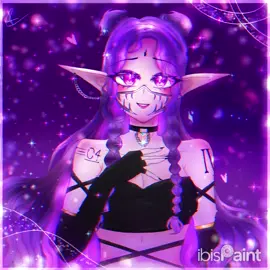 “But he’s forever Mine”💜Vexoraga speed paint #artistsoftiktok #ibispaintx #dravvex #oc 