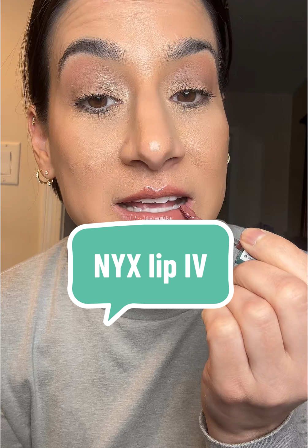 This NYX lip IV is a gloss and a stain in one! @NYX Professional Makeup #nyx #nyxlipiv #lipgloss #lipstain #tiktokshopnewarrivals #tiktokshopspringsale 