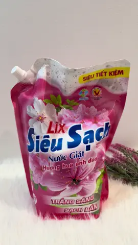 Nước giặt Lix siêu sạch thơm #nuocgiat 