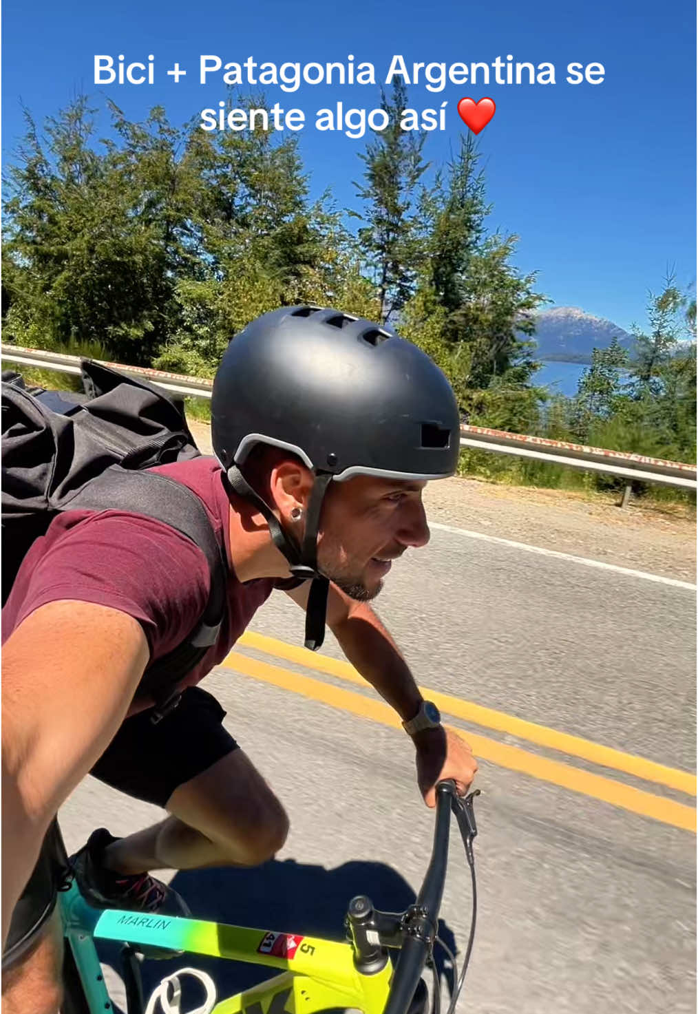 Mountain bike en Villa La Angostura: pura aventura entre bosques y senderos épicos. 🚵‍♂️🌲Alquilé una Trek Marlin en @proshop.bike y salí a recorrer estos paisajes increíbles. Si alguna vez pensaste en pedalear por la Patagonia, este es el lugar. ¿Te animás? 🚴‍♂️🔥 #MTB #VillaLaAngostura #MountainBikeArgentina #TrekMarlin #ciclistadeciudad