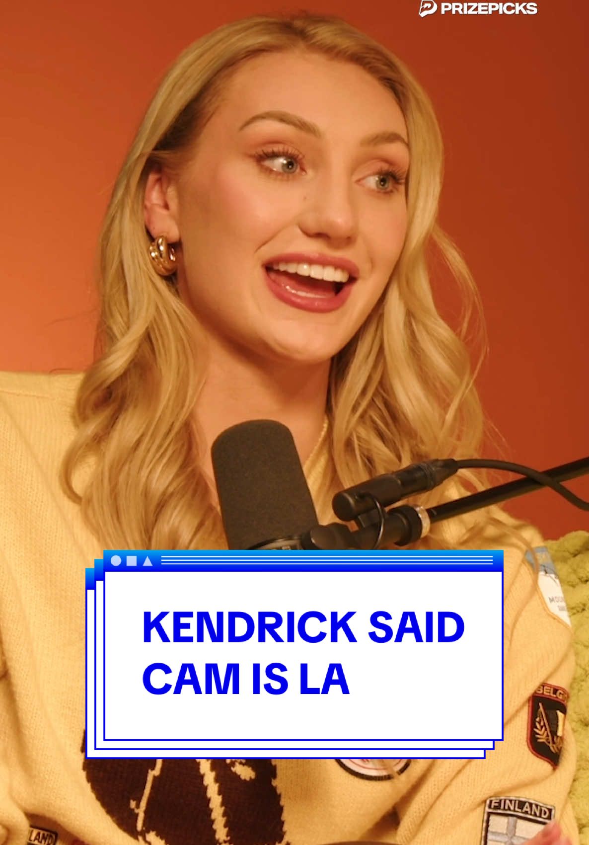 This #kendricklamar moment was definitely a highlight for @cam. ✨ #kendrick 