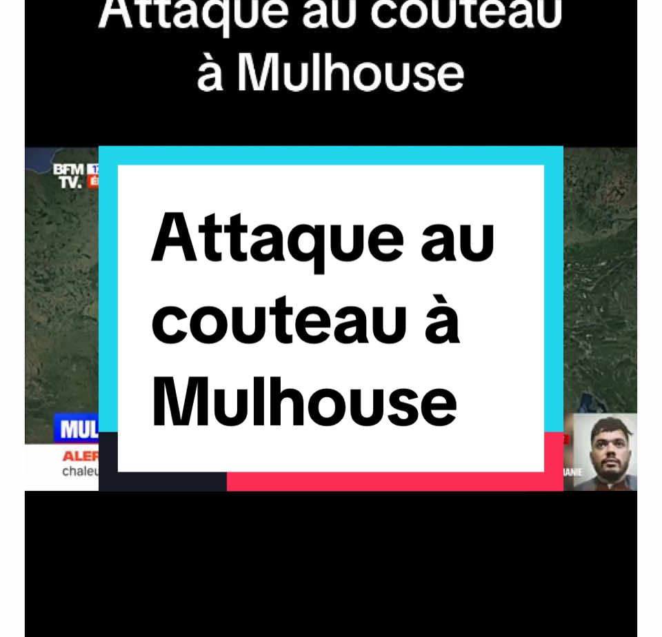 Attaque au couteau à Mulhouse: le parquet national antiterroriste se saisit de l'affaire. #mulhouse #couteau   #actu 