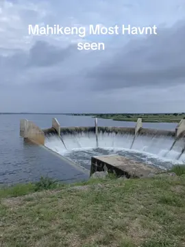 Setumo Dam Overflow 🌊  What a sight, this Dam has been hit by droughts before and we could once walk around this overflow barrier wall.  Thanks to this overflow wall Villagers on the other sides can be saved from flooding 👏 