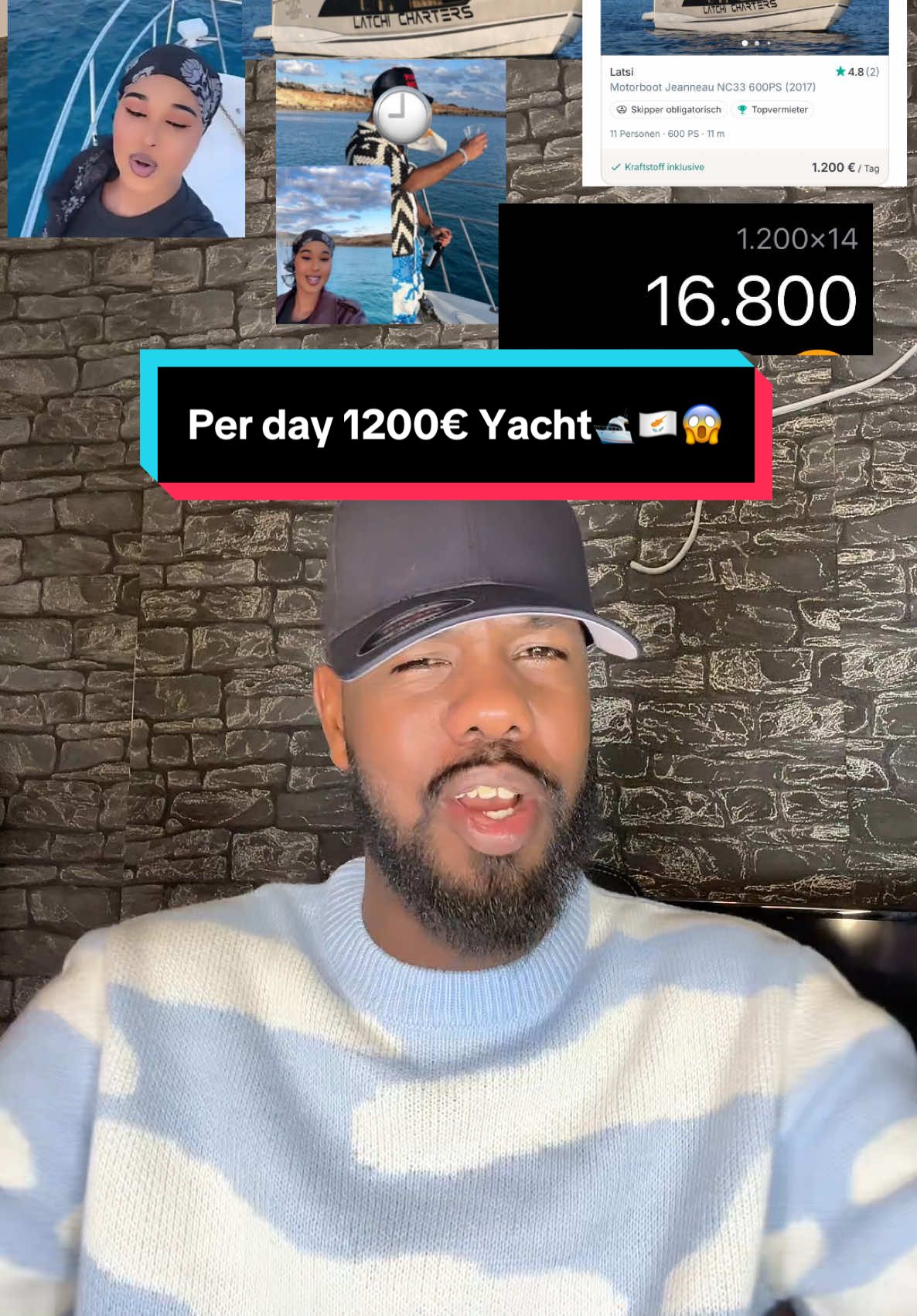 Per day Imisa weeye Yacht gan Dalxiisayaasha ee Cyprus 🇨🇾?#abdihakimqalam #aishaqueen 