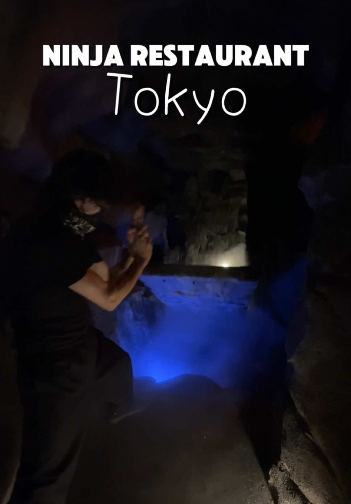 🤯 INSANE Ninja 🥷 restaurant in Tokyo!! #tokyo #japan #ninjarestaurant #tokyofood #tokyorestaurant 