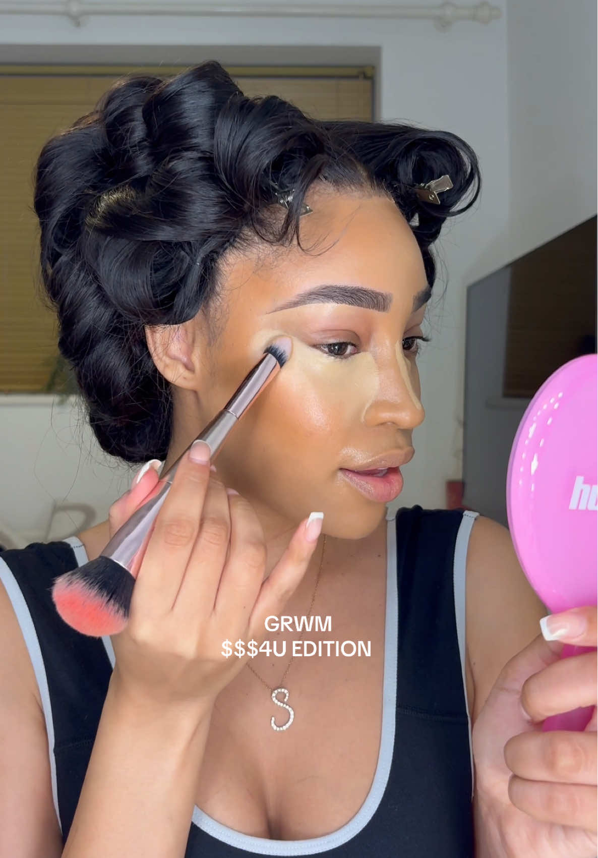 GRWM $$$4U Edition❤️‍🔥 What's your fav song on the album??   Product List:  @e.l.f. Cosmetics UK Power Grip Primer  @Haus Labs by Lady Gaga Triclone Skin Tech Foundation - 