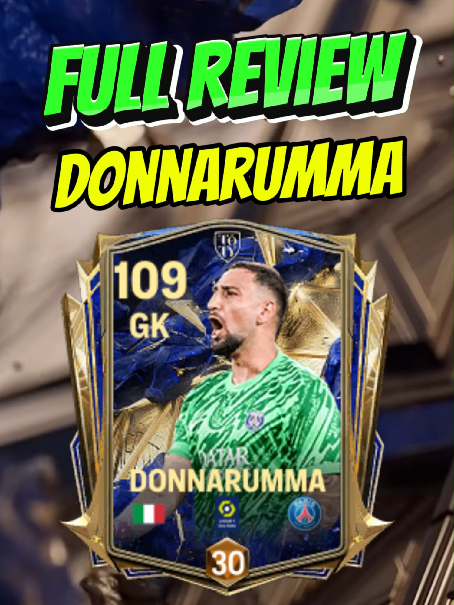 Full Review: HONORABLE MENTIONS Donnarumma🇮🇹🔥#Donnarumma#fcmobile#toty#teamoftheyear#fypシ゚viral🖤tiktok#fifamobile#fcmobile24#fcmobile25#FIFAMobile