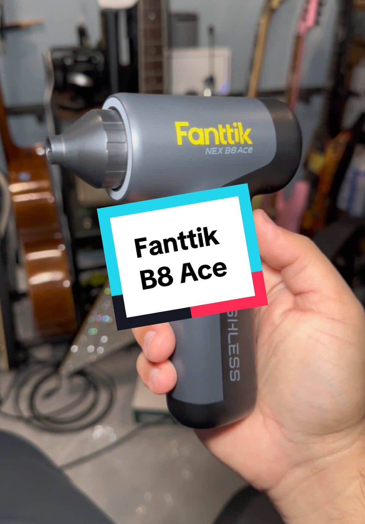 I Took Mine To NAMM 😂🤘🏻 I Love This Thing! #FanttikB8Ace #FanttikB8 #fanttiktools #Fanttik #TiktokTools #FanttikFan #Strongfan #Portable 