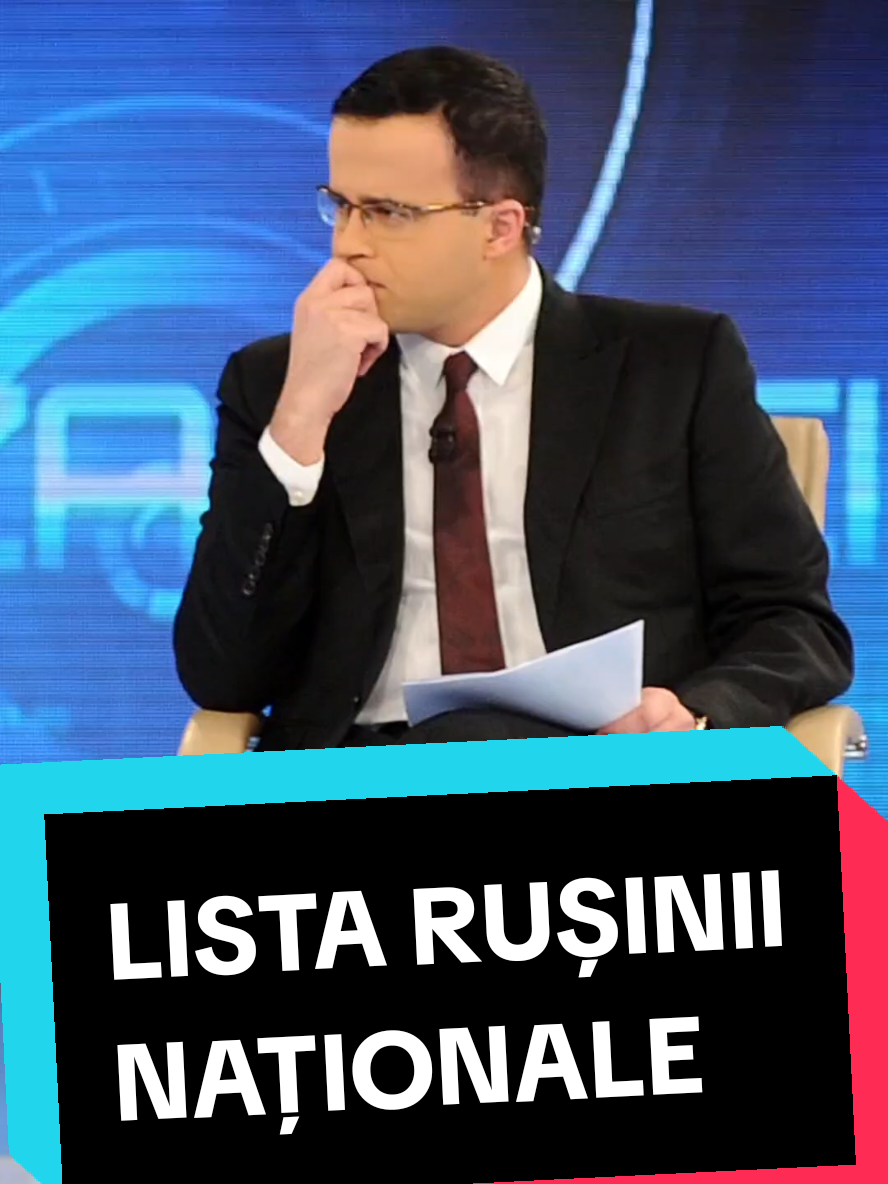 Lista rușinii naționale Gâdea, Ciolacu, Renate Webber, nu Ciucă, Băsescu, Tudor Chirila, Radu Tudor, Porumbel etc 